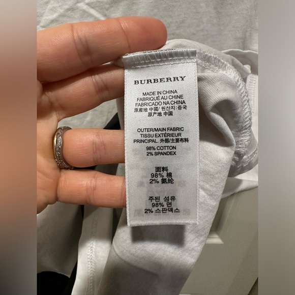 LOVE Cotton Oversized T-Shirt Love initials Imitation of famous brand , size XS - Picture 3 of 9